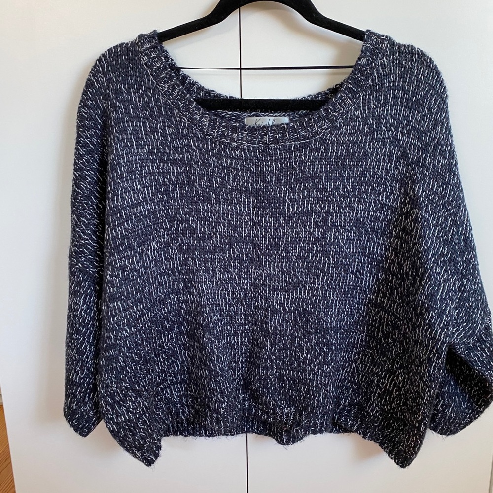 Navy blue sweater